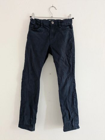 Pantalon bleu marine  slim 8 ans Kiabi