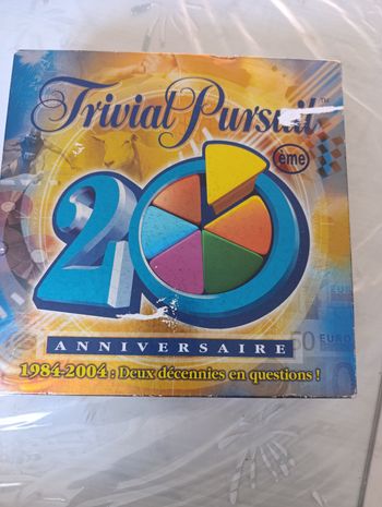 Jeu de société Trivial Pursuit Parker 20eme anniversaire