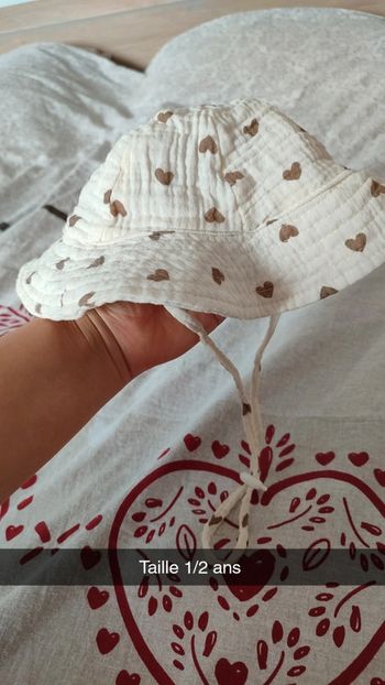 Chapeau taille 1/2 ans
