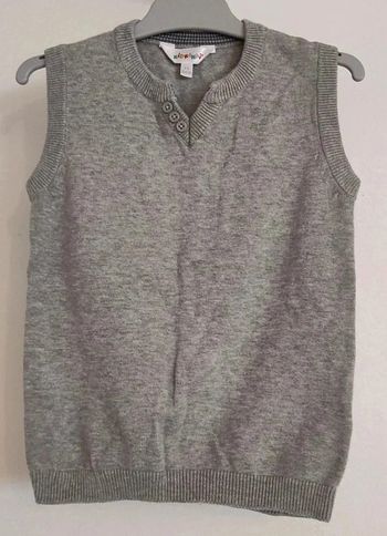 Pull garçon sans manches