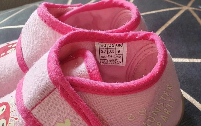 Chaussons souple fille, rose pointure 23 - photo numéro 5