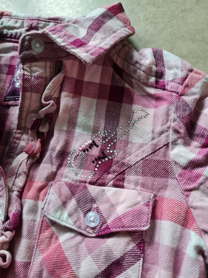 chemise à carreaux Complices fille 4 ans - photo numéro 5