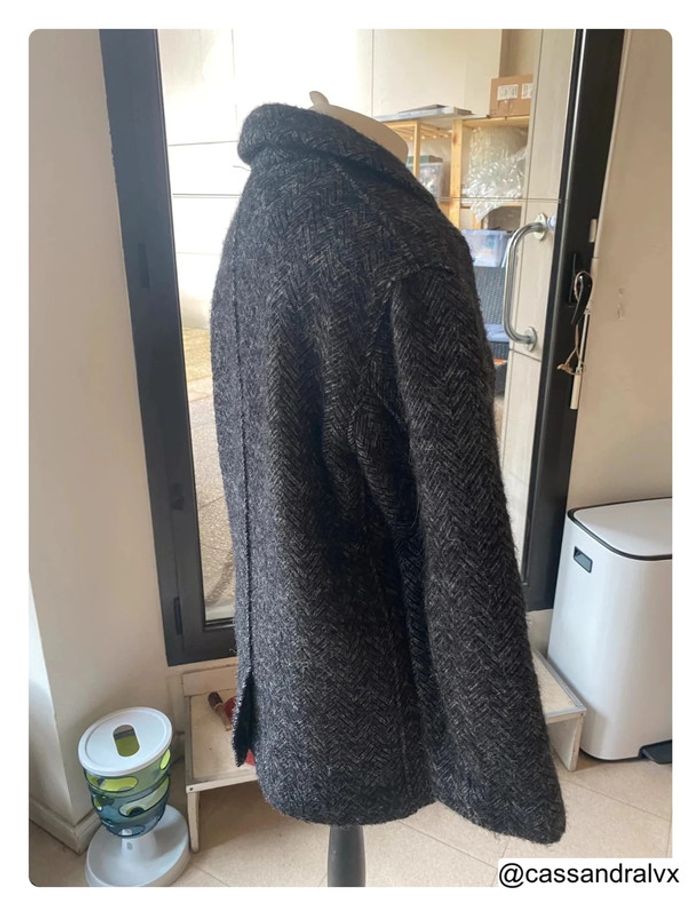 Manteau en laine gris - Isabel Marrant - photo numéro 6