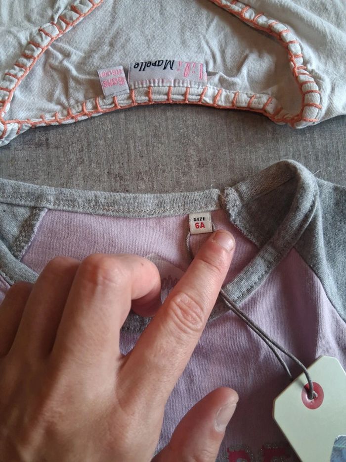 T-shirt manches courtes 6ans Lee Cooper neuf - photo numéro 2