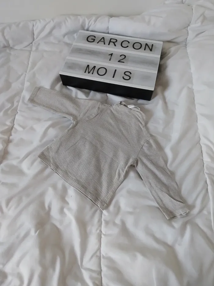 Sous-pull garçon 12 mois Kitchoun - photo numéro 2