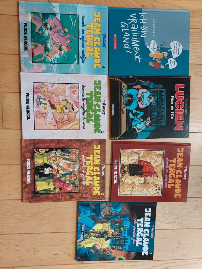 Lot de 7 bd fluide glacial