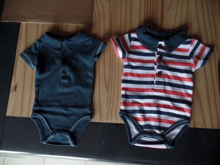 Bodies manches courtes bébé