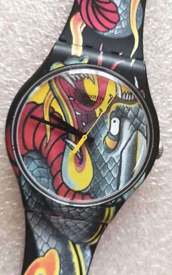 Montre SWATCH Collecteur "Fired Snake" 