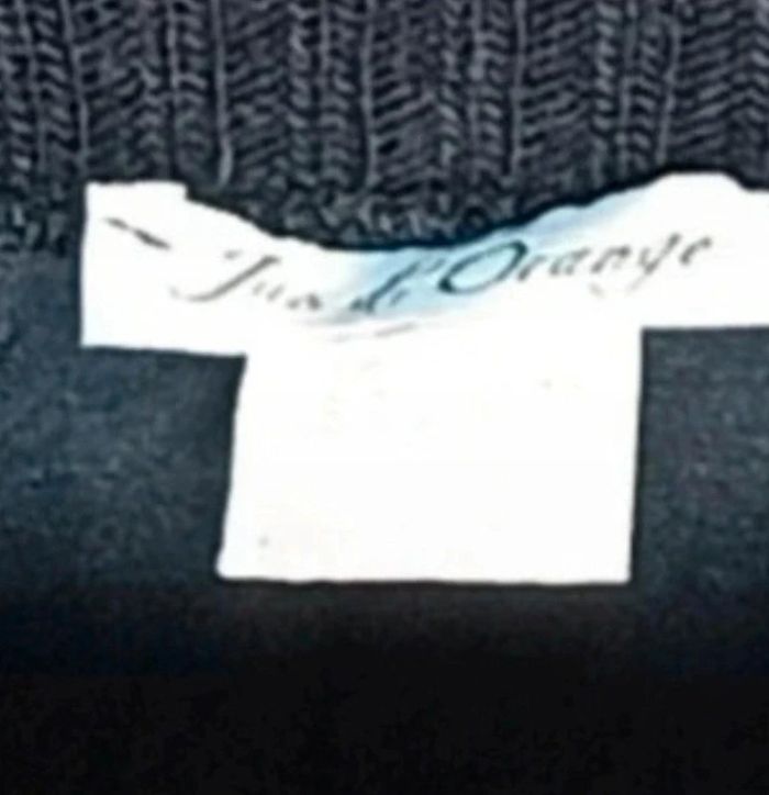 Jupe hiver moulante tricolore jus d' orange taille unique - photo numéro 6