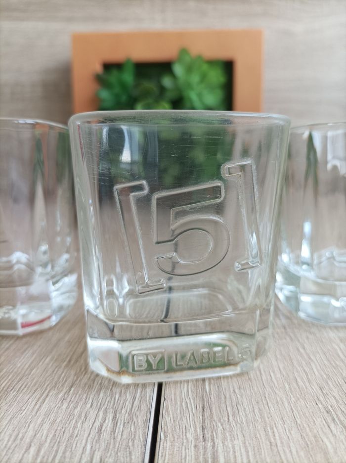 Lot 3 verres Label 5 - photo numéro 5