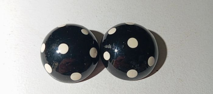 Clips d'oreilles vintage 50's - photo numéro 3