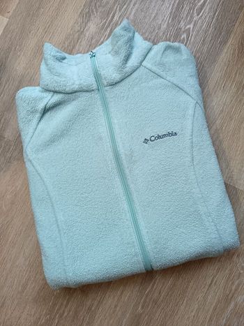 Veste polaire columbia turquoise femme taille s