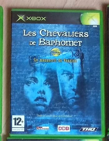 Jeu Xbox Les Chevaliers de Baphomet le manuscrit de Voynich