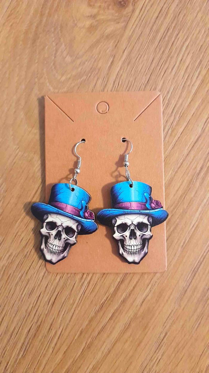 Boucles d’oreilles Halloween - photo numéro 2