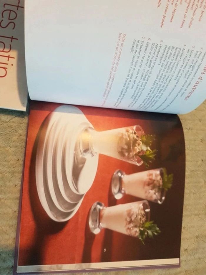 Lot livre tupperware tarte crèmes verrines - photo numéro 5