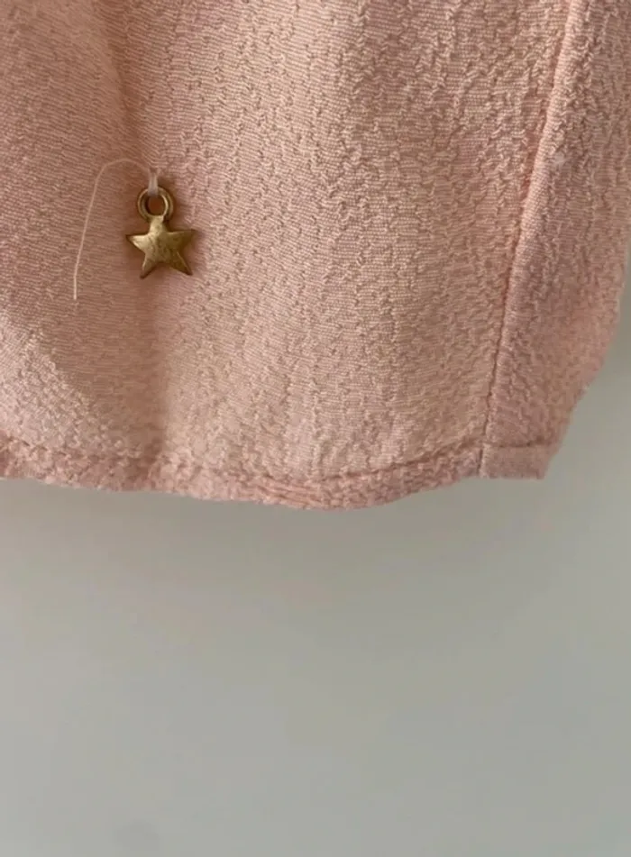 Haut rose poudré modèle Lapan de la marque des petits hauts taille 2 - photo numéro 3