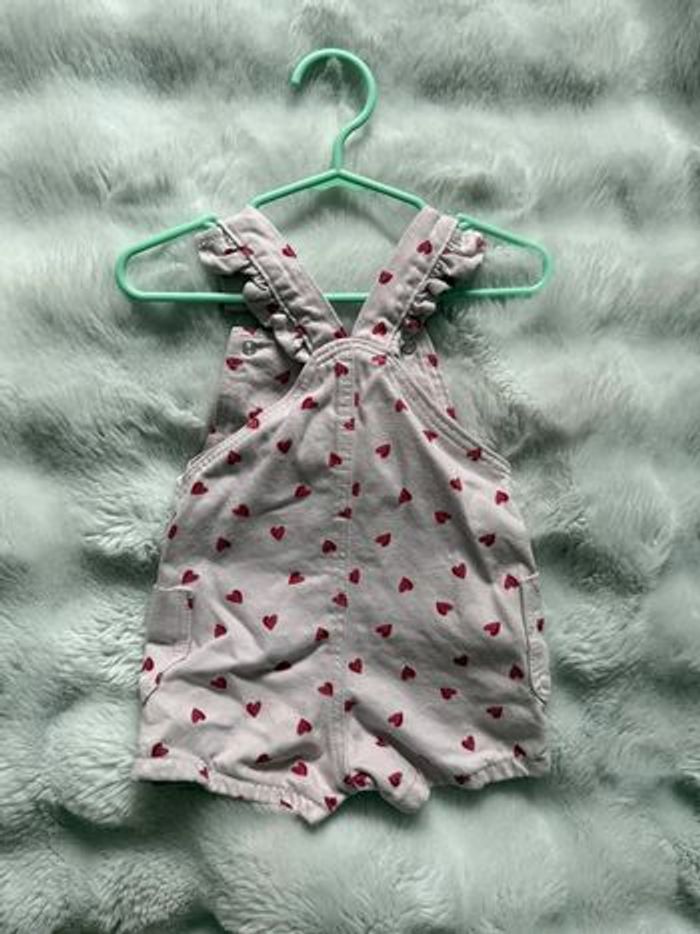 Salopette en jean bébé fille - photo numéro 2