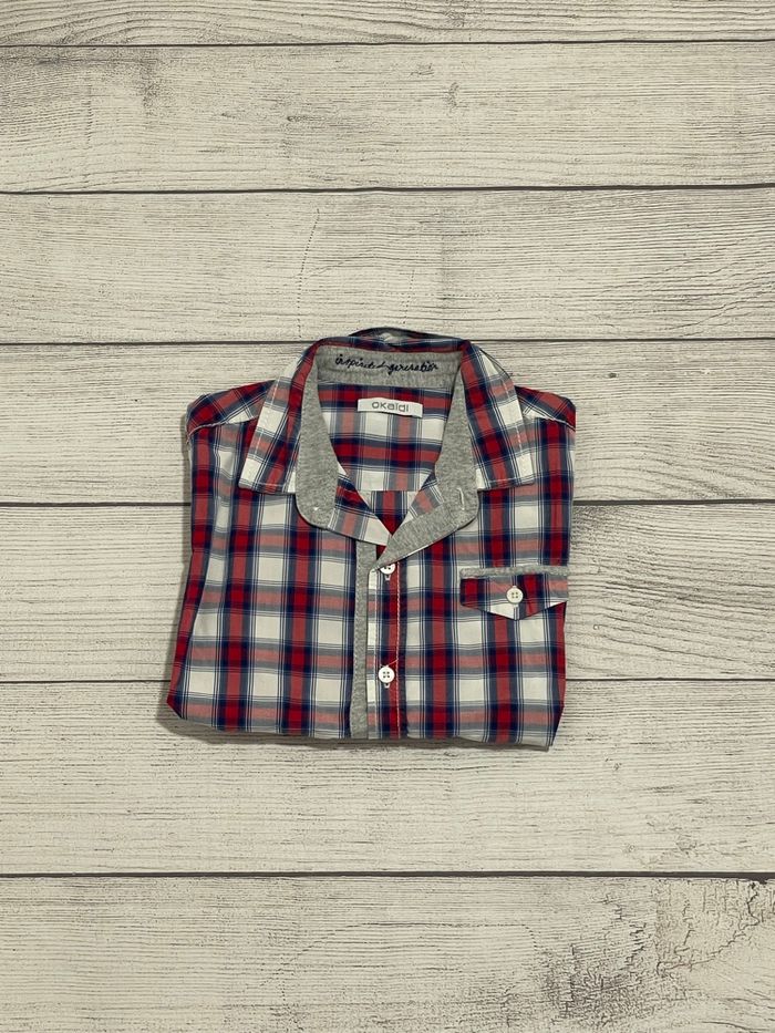 Okaidi - Chemise carreaux - 6 ans