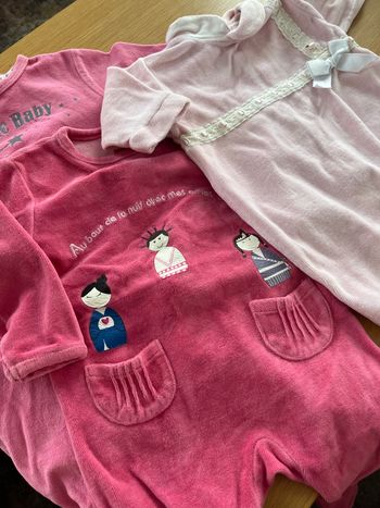 Lot 3 pyjamas 6 mois