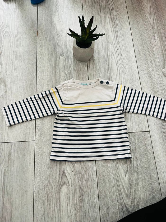 T-shirt manches longues 6 mois