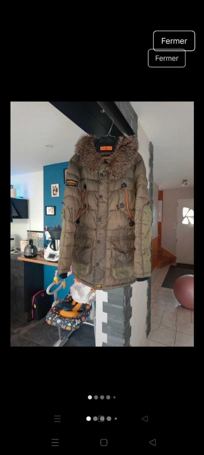 Manteau Superdry XL