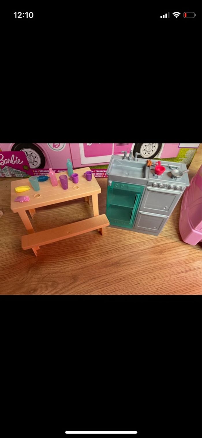 Barbie camping car - photo numéro 3