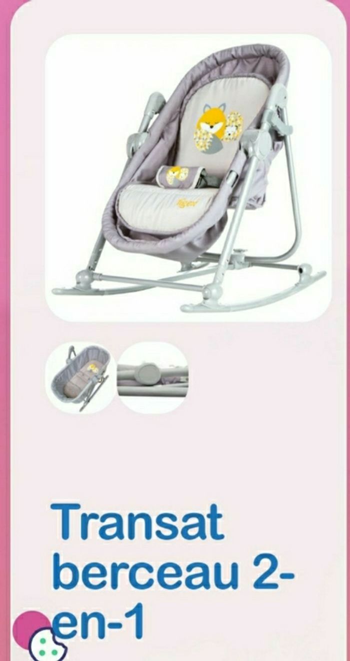 Transat tigex 2en1 - photo numéro 2