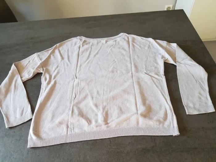 Pull gris loup Camaïeu M - photo numéro 7