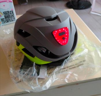 Casque vélo Lumineux led taille 58/62cm