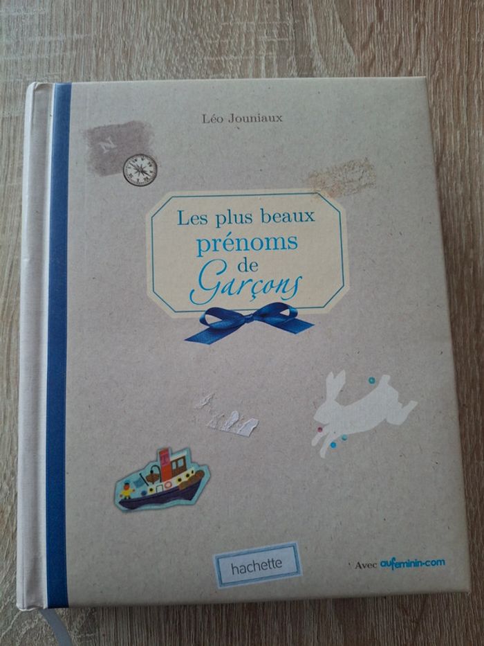 Livre plus beau prénom de garçon