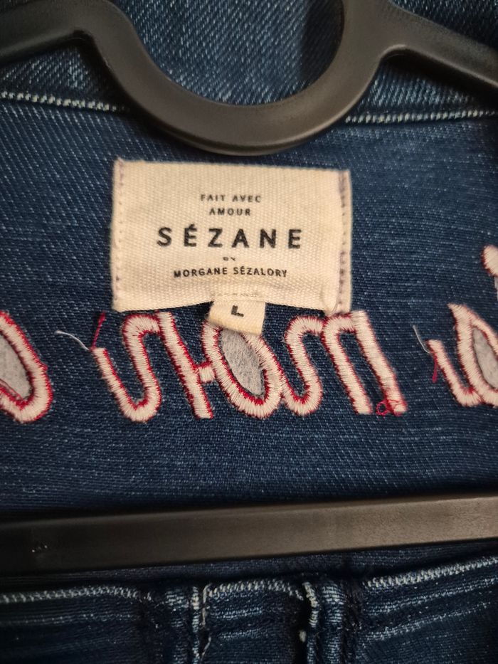 Sézane veste Will Paris mon amour L - photo numéro 10