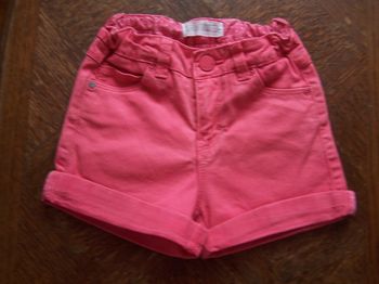 1 short fille 6 ans 