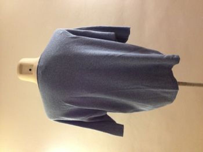 Blouse amble bleue effet brillant look féminin T40 - photo numéro 3