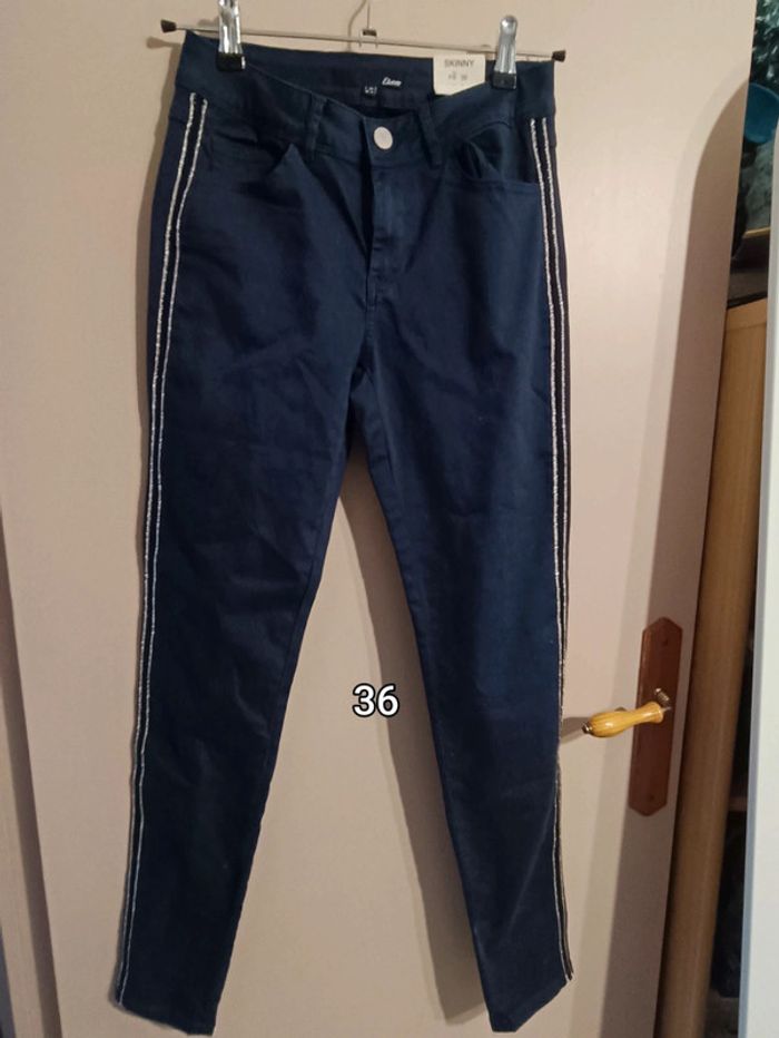 Lot de 2 Pantalons Jeans taille 36