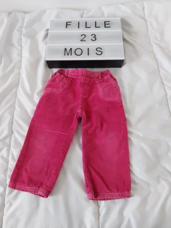 Pantalon fille 23 mois