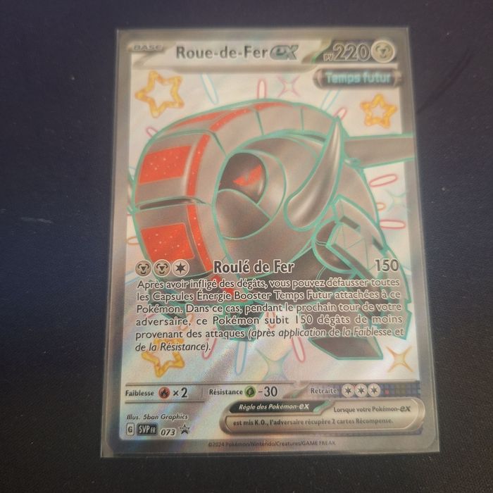 Carte Pokémon Roue-de-Fer Ex SVP073 PROMO Ecarlate & Violet FR NEUF