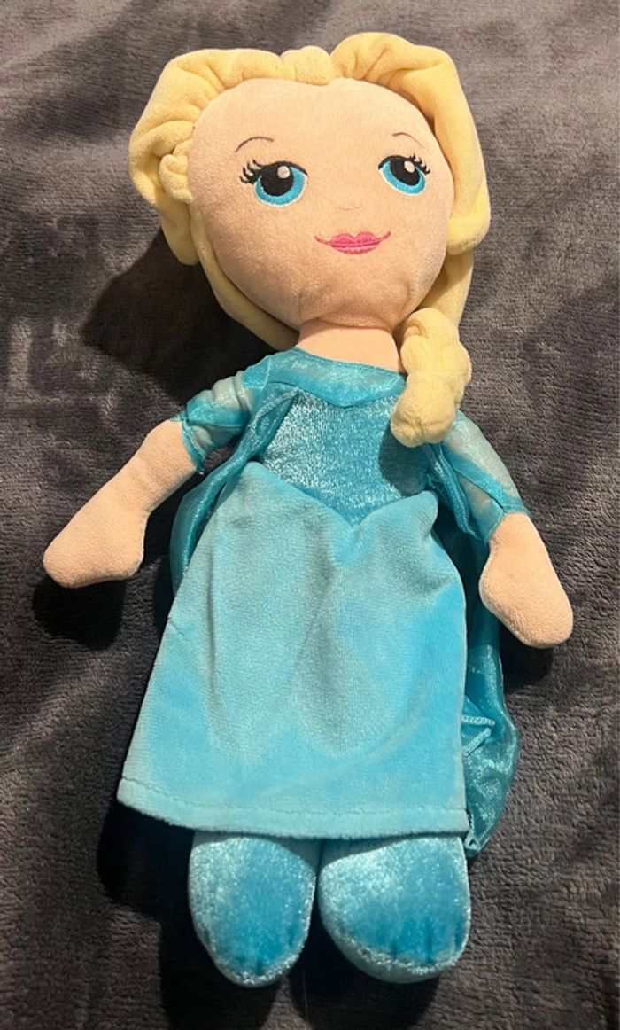 Peluche Elsa , la reine des neiges Disney excellent état