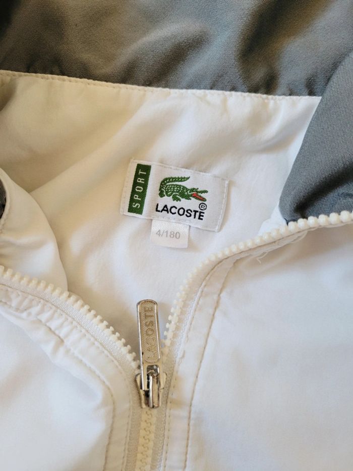 Veste lacoste - photo numéro 5