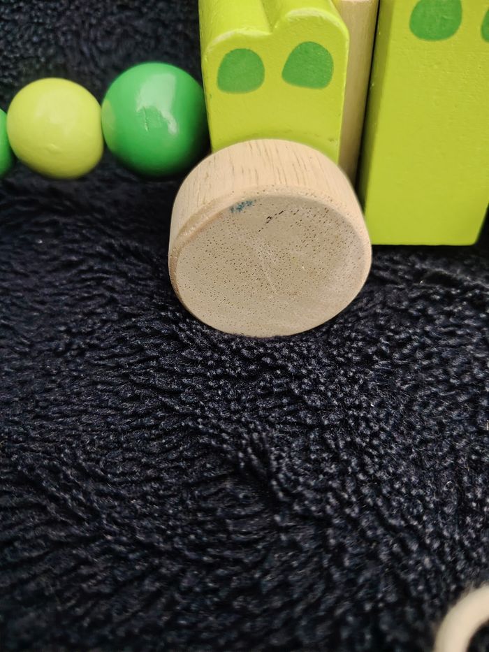 Crocodile en bois à tirer la redoute - photo numéro 4