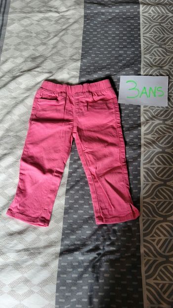 Pantalon rose fluo