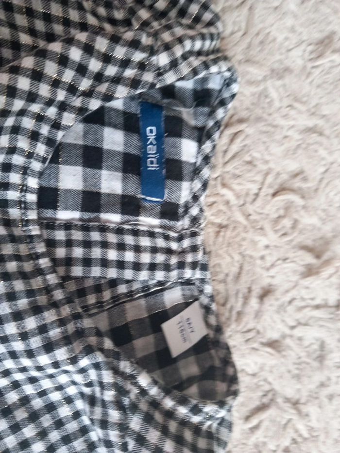 😷robe Okaidi 5ans coton - photo numéro 4