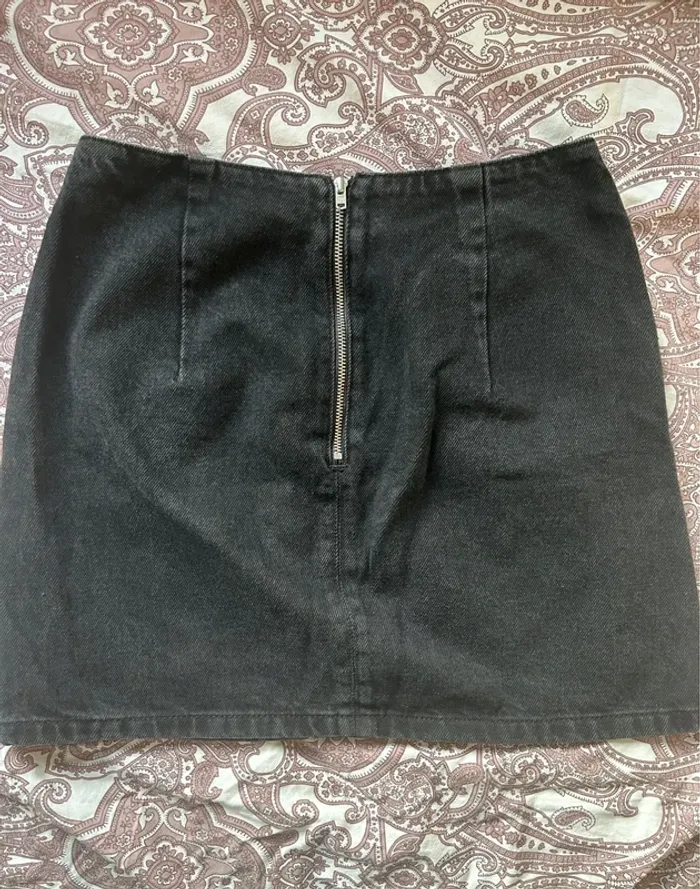 Jupe en jean à motifs - photo numéro 3