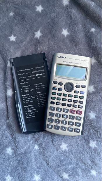 Calculatrice CASIO FC-100V