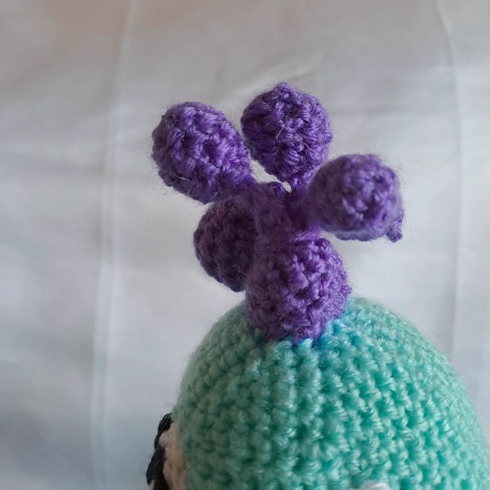Paon au crochet - photo numéro 5