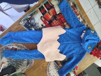 Pyjama / Surpyjama / Déguisement bleu – 23 mois – Neuf