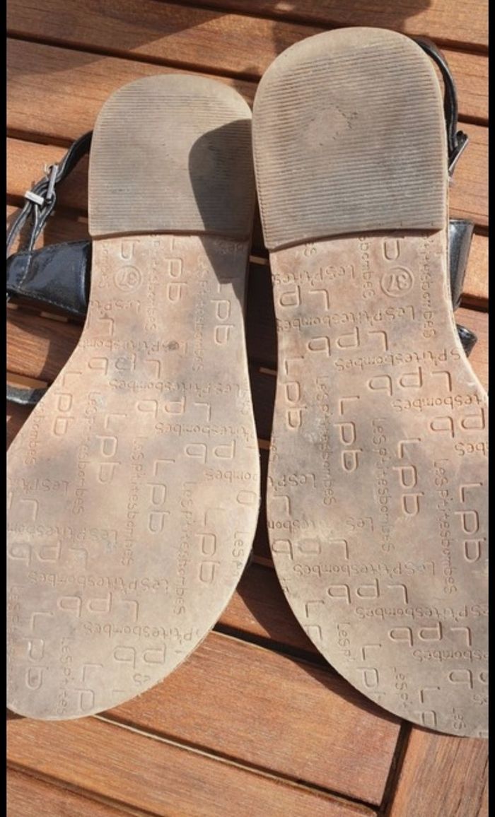 Sandales nu-pieds lpb pointure 37 - photo numéro 3
