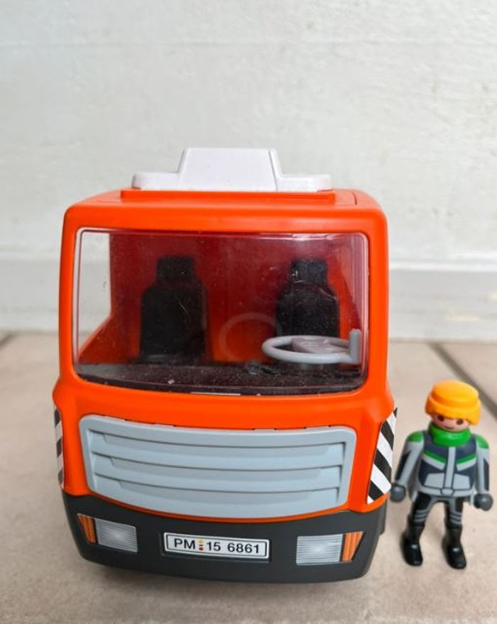 playmobil camion benne - photo numéro 2