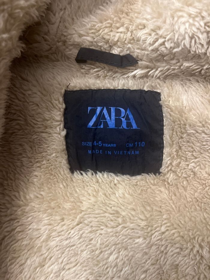 Magnifique manteau Zara mixte taille 4/5 ans - photo numéro 2