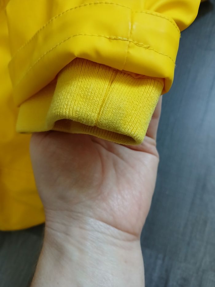 Imperméable jaune sergent-major fille 36 mois - photo numéro 7