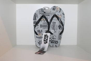 tongs star wars noire et grise 34/35